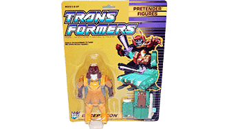 Generation 1 Bludgeon from 1989 MOSC (Mint on Sealed Card)