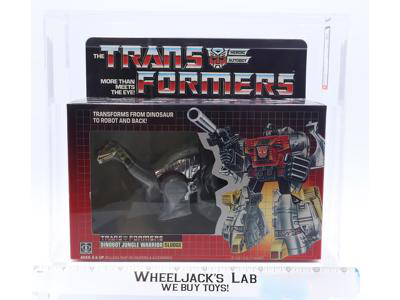Sludge AFA GRADED 85 80/90/90 G1 Transformers Hasbro Tape Seal No Color Break