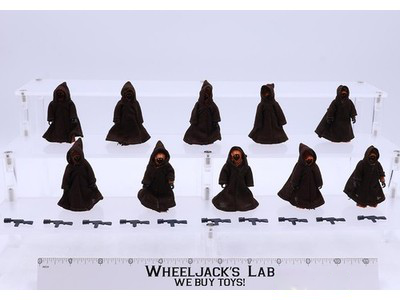 Lot of 10 Jawas Jawa 100% Complete Star Wars 1977 Kenner Action Figures NO REPRO