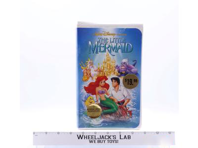 The Little Mermaid Black Diamond VHS Tape 1989 Banned Cover Disney NEW SEALED