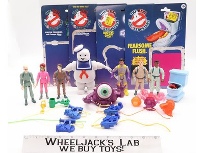 Lot of The Real Ghostbusters 1986 Kenner Vintage Action Figures
