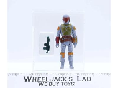 Boba Fett Brown Belt Dark Green Chest HK CAS GRADED 70+ Star Wars 1979 Kenner