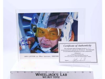 Wes Janson Star Wars ESB Ian Liston AUTOGRAPHED 8x10 Picture
