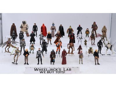 Lot of 32 Modern Star Wars 1990-2020s Hasbro Action Figures