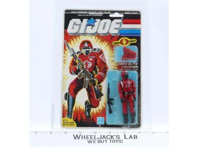 Crimson Guard AFA GRADED 85 85/85/90 GI Joe 1985 Hasbro Action Figure