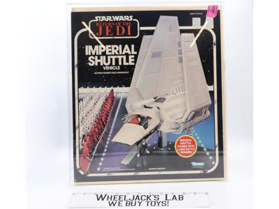 Imperial Shuttle CAS GRADED 80+ Star Wars 1984 Kenner Vehicle NEW SEALED