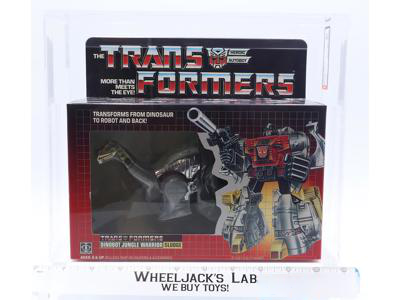 Sludge AFA GRADED 85 80/90/90 G1 Transformers Hasbro Tape Seal No Color Break