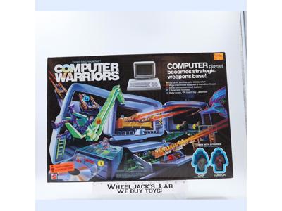 Computer Playset W/ Chip & Cursor Computer Warriors 1989 Mattel NEW SEALED