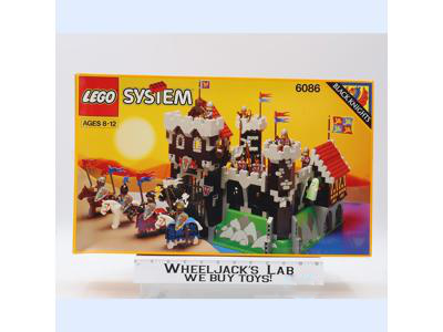 #6086 Black Knights Castle 1992 Lego System Vintage NEW MIB