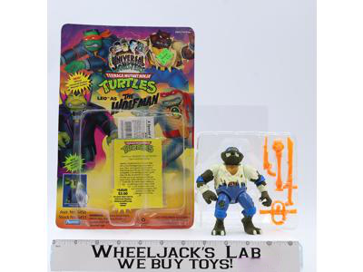 Leo as the Wolfman W/Card & Bubble TMNT Universal Monsters Playmates NEW