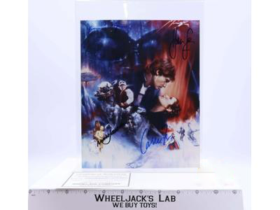 Star Wars Cast Hamill/Jones/Fisher/Ford AUTOGRAPHED 8x10 Picture