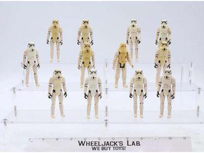 Lot of 12 Star Wars Imperial Stormtroopers 1980s Kenner Vintage Action Figures