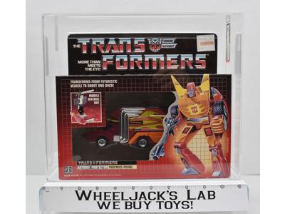 Rodimus Prime AFA 80 80/85/85 1986 G1 Transformers Hasbro Sealed Action Figure