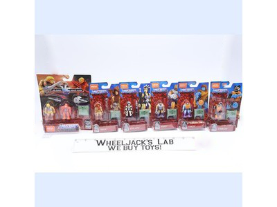 Lot of 6 Mega Construx Master of the Universe He-Man Figures MOSC NEW