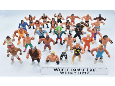 Lot of 28 1980's WWF LJN Titan Sports 5