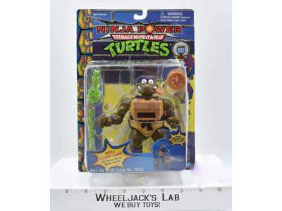 Pizza Tossin' Raph FACTORY ERROR Teenage Mutant Ninja Turtle TMNT Playmates MOSC