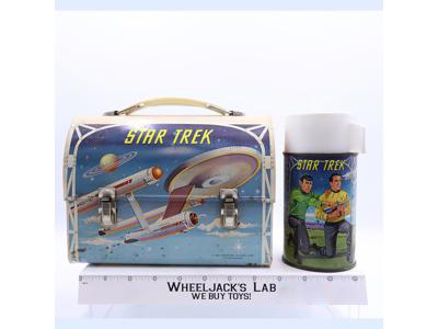 Star Trek Metal Dome Lunch Box 1968 Aladdin Vintage w/ THERMOS