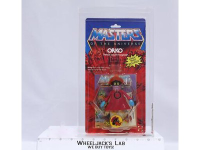 Orko CAS GRADED 70+ 70/85/95 He-Man Masters of the Universe MOTU 12-Back 1984