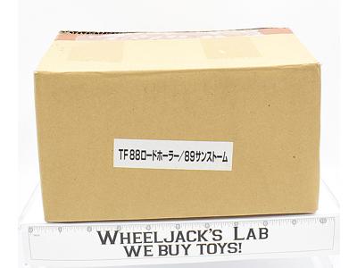 Sunstorm Road Hauler 88 89 Ehobby W MAILER BOX Takara Exclusive G1 Transformers