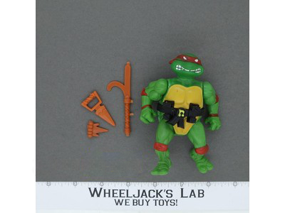 Raphael SOFT HEAD Teenage Mutant Ninja Turtles TMNT 1988 Playmates Vintage