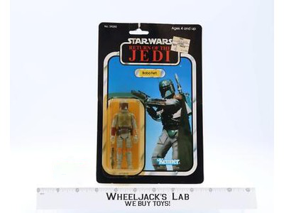 Boba Fett 77 Back-A TAIWAN Star Wars ROTJ 1983 Kenner Figure NEW MOSC SEALED