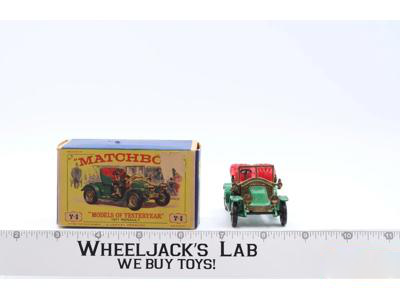1911 Renault Y-2 W Original Box Lesney Matchbox 1960's England