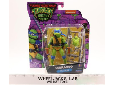 Leonardo Mayhem Teenage Mutant Ninja Turtles Nickelodeon Playmates 2023 MOSC New