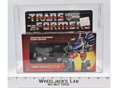 Trailbreaker AFA Archival 85+ 80/85/90 SEALED ON TRAY 1984 G1 Transformers