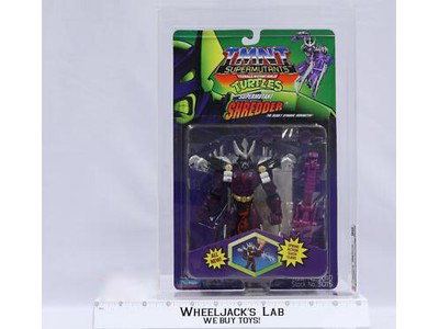 Super Mutant Shredder CAS GRADED 80 80/85/85 TMNT Supermutants 1995 Playmates