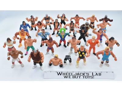 Lot of 28 1980's WWF LJN Titan Sports 5