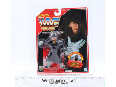 Undertaker CAS GRADED 75 75/90/90 WWF Series 8 6-Back 1994 Hasbro NEW SEALED
