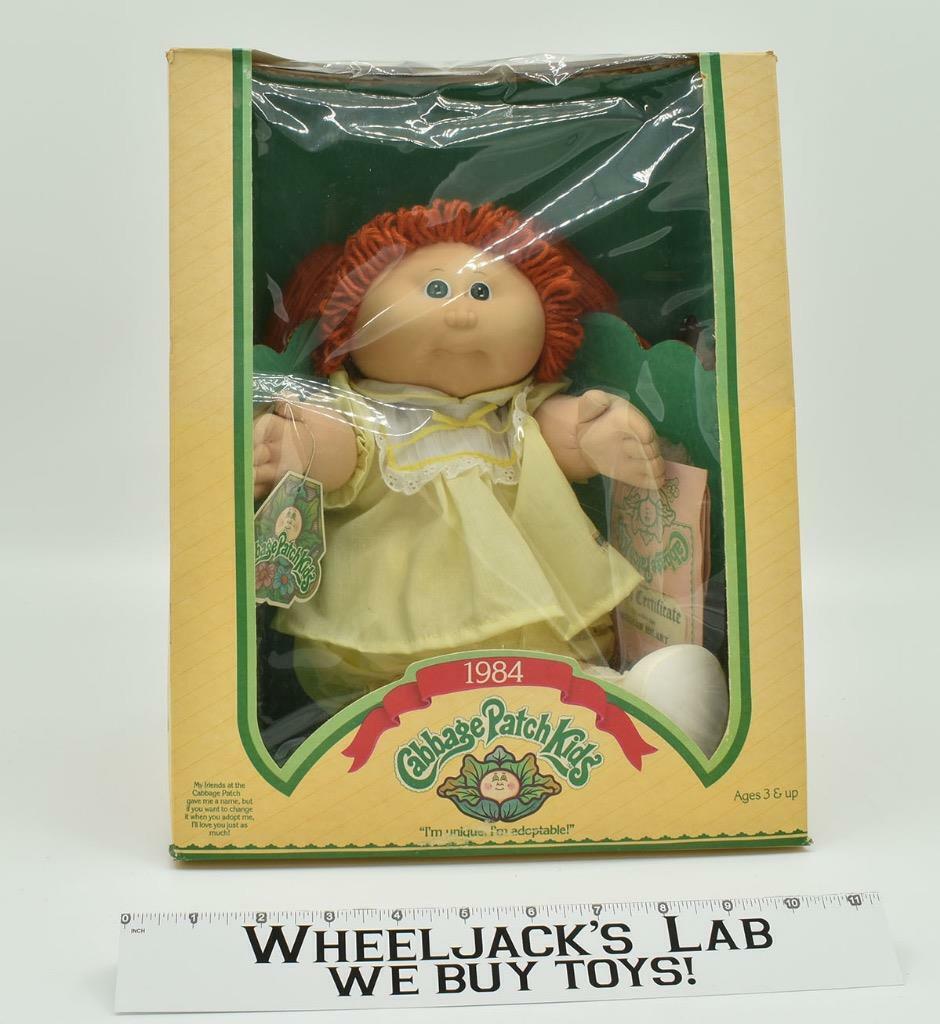 Meghan Hilary Cabbage Patch Kids #3900 MIB 1984 Coleco Vintage Doll