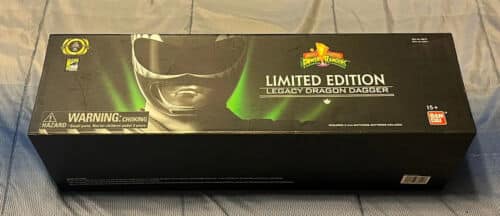 Bandai Limited Edition Legacy Dragon Dagger 2014 SDCC Exclusive with JDF Autograph