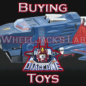 We Buy and Sell Diaclone Toys and Collections