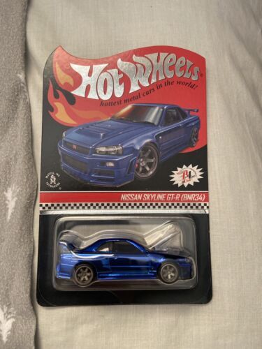 Hot Wheels GDF86 RLC Nissan Skyline GT-R BNR34 with error (2019)