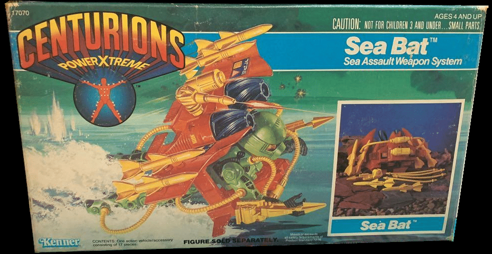 Kenner Centurions PowereXtreme Sea Bat