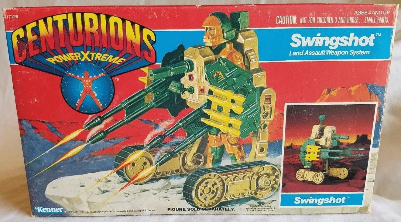 Kenner Centurions PowerXtreme Swingshot (1986)