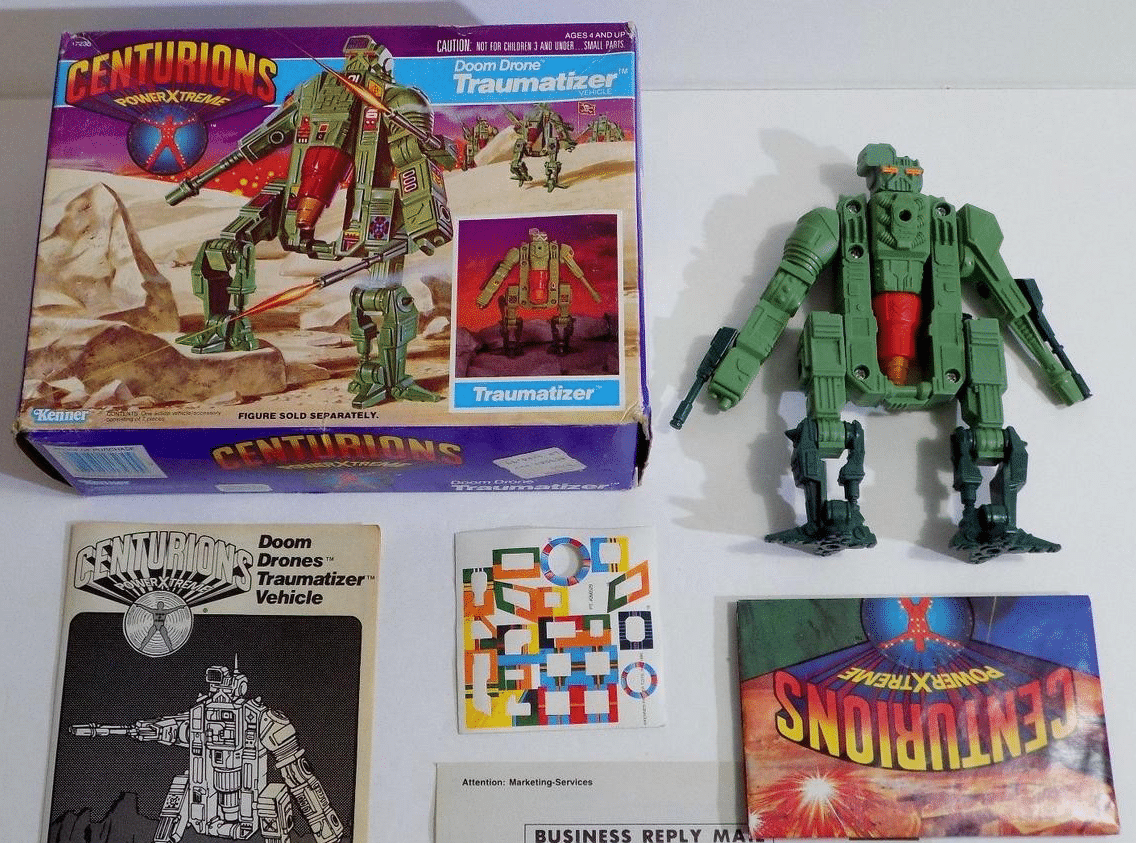 Kenner Centurions PowerXtreme Doom Drone Traumatizer