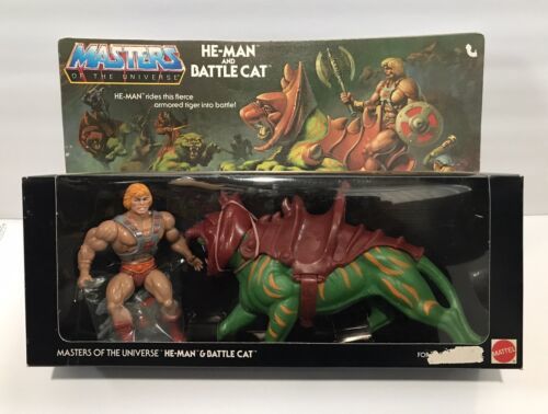 Mattel Masters of the Universe He-Man and Battle Cat Set (1981)
