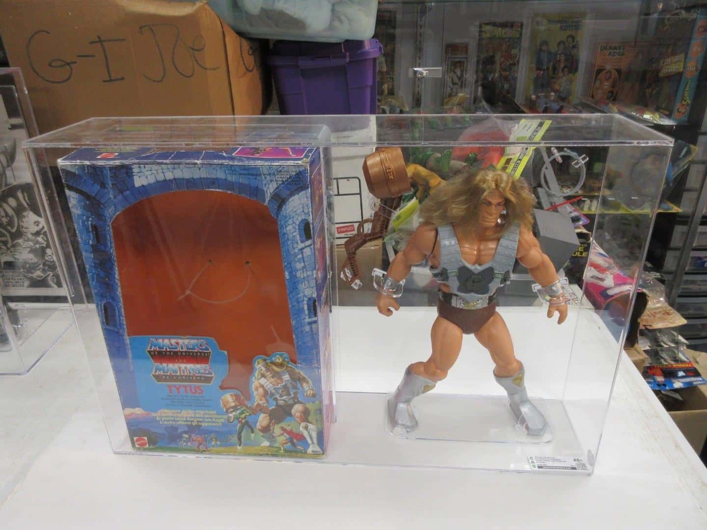 Mattel Masters of the Universe Tytus (1987) Loose CAS 85