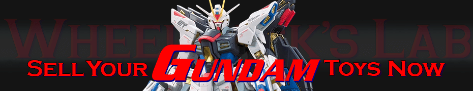 We Buy and Sell Gundam Toys and Collections