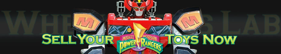 We Buy and Sell Power Rangers Toys and Collections