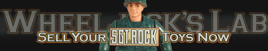 We Buy and Sell Sgt Rock Toys and Collectibles