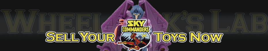 We Buy and Sell Sky Commanders Toys and Collections