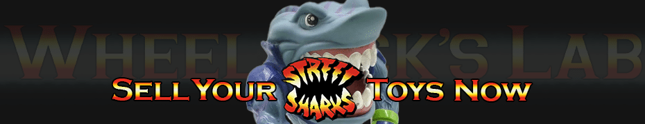We Buy and Sell Street Sharks Toys