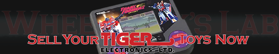 We Buy and Sell Tiger Electronics Toys and Handhelds