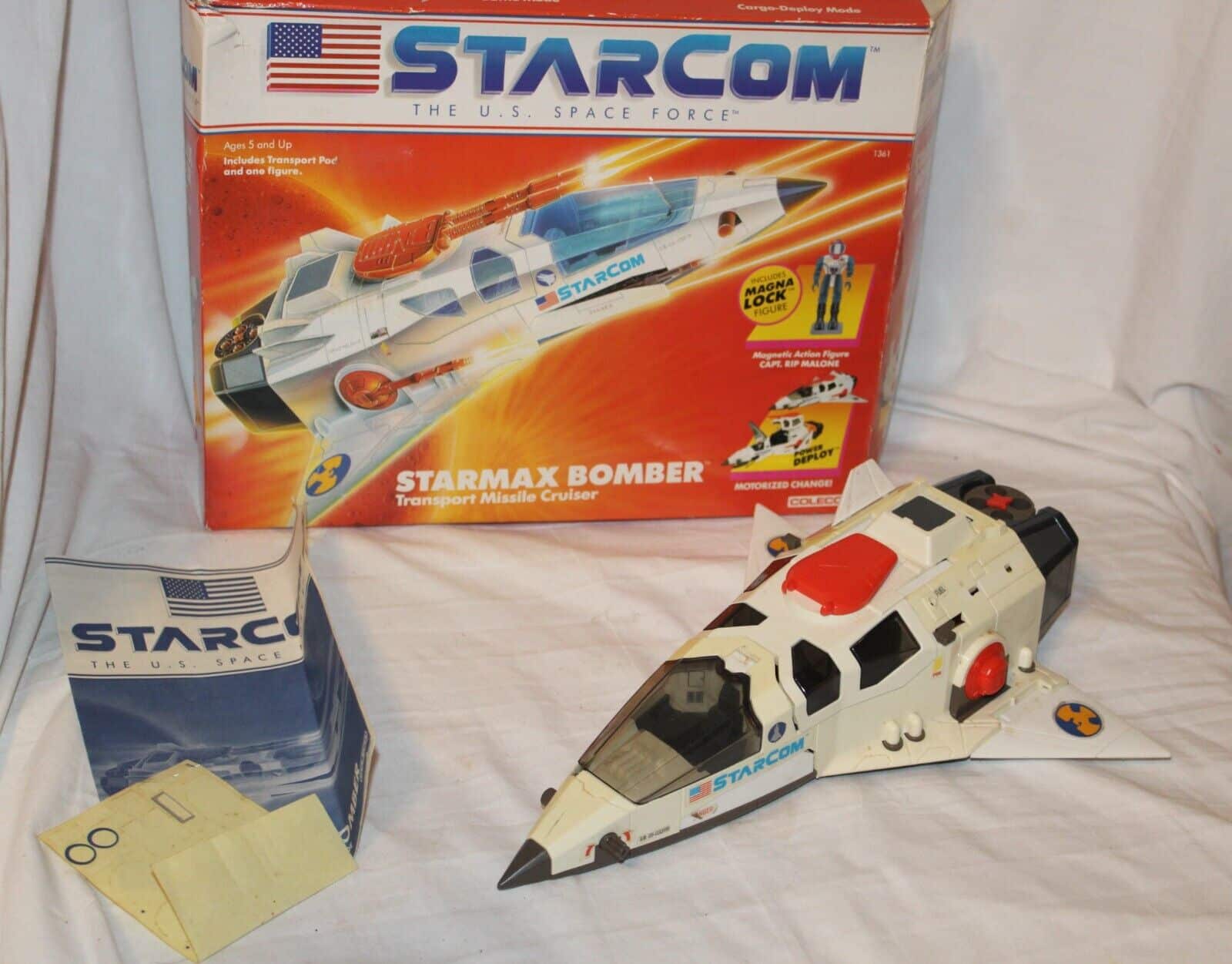 Coleco’s Starmax Bomber Transport Missile Cruiser