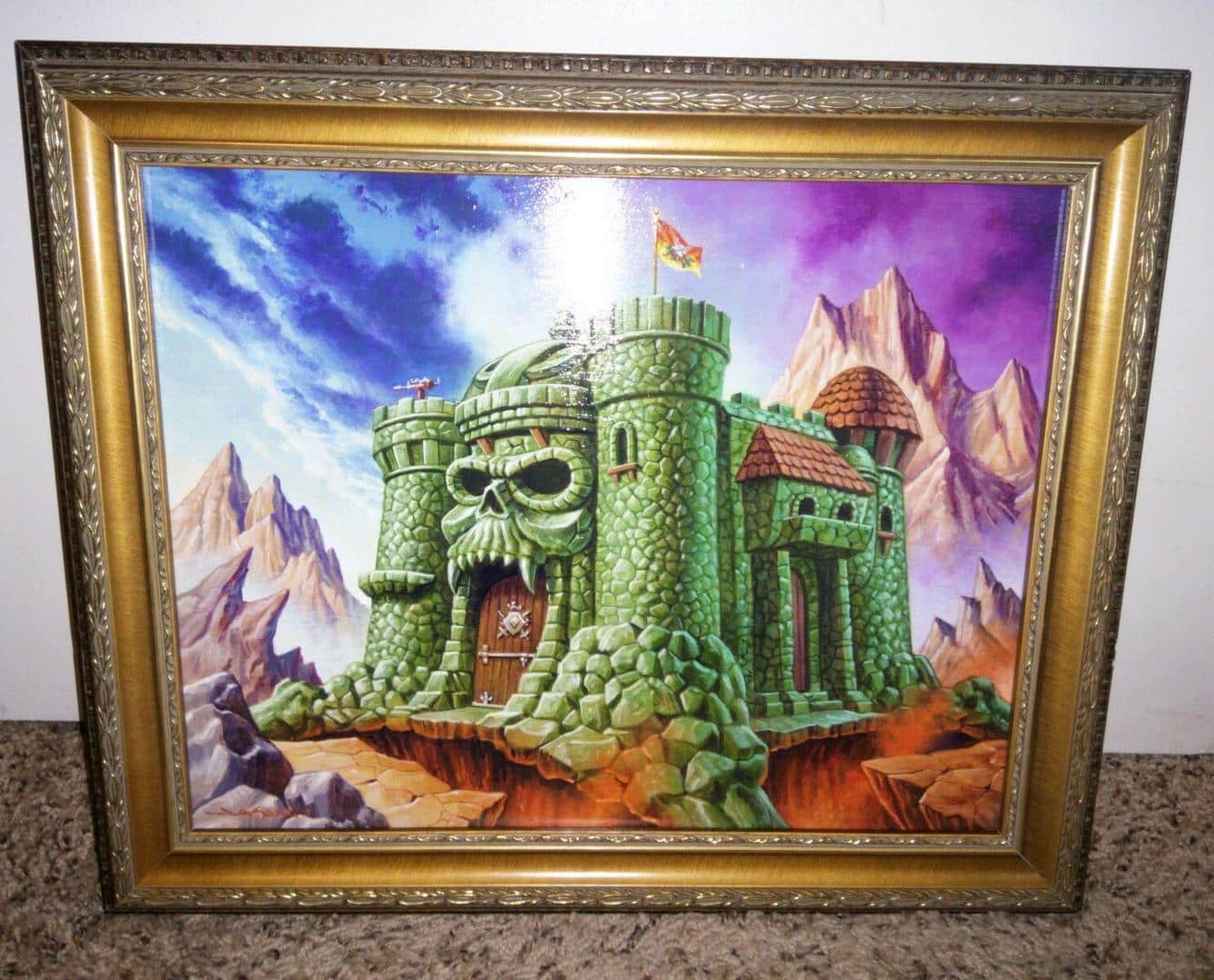 Masters of the Universe Jason Edminston Original Artwork framed
