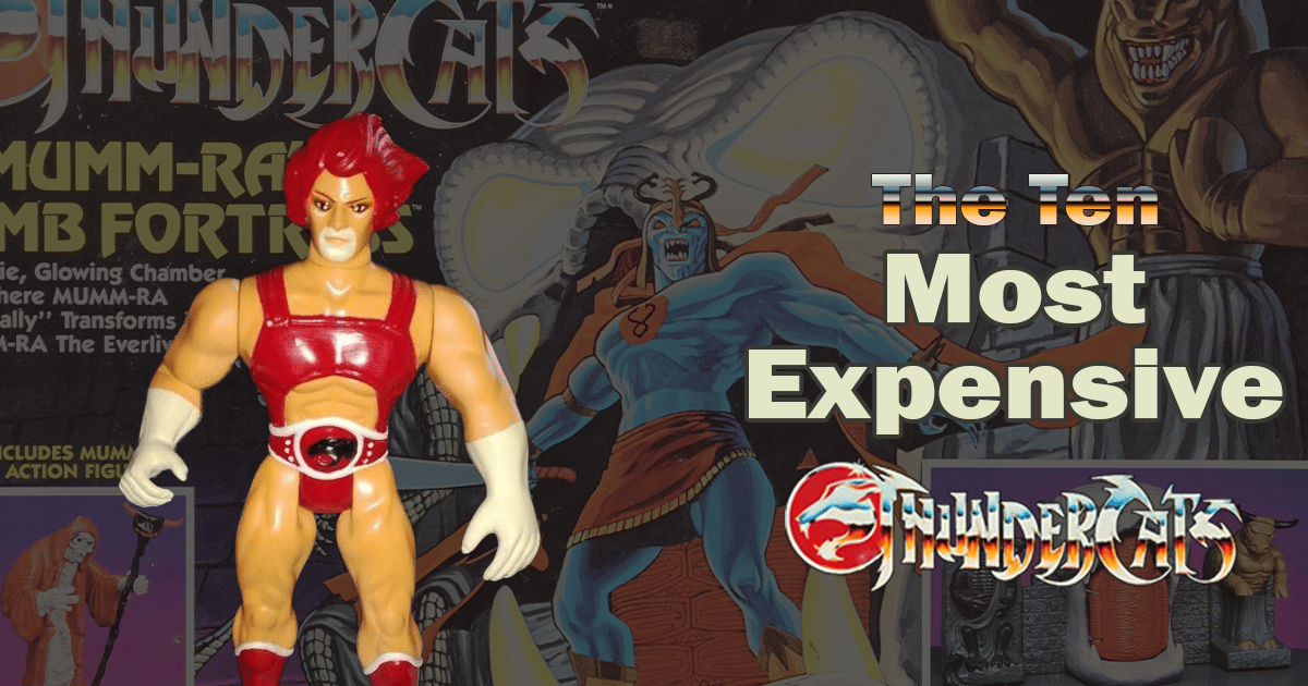 The Ten Most Expensive ThunderCats Toys