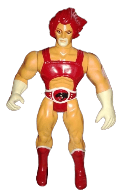 LJN ThunderCats Thunder Wings Lion-O Prototype Hard Copy Model (Red Jumpsuit)